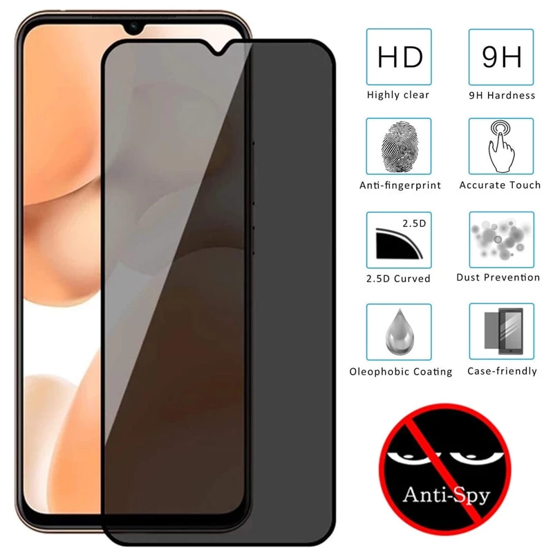 Kính cường lực 9h chống nhìn trộm cho samsung galaxy a30 a30s a20 a10 a50 a70 a80 a90 5g