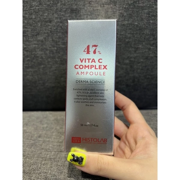 TINH CHẤT HISTOLAB DƯỠNG TRẮNG DA - VITA C COMPLEX AMPOULE 47%