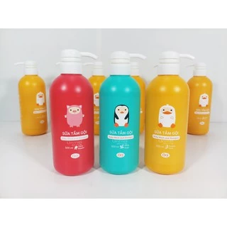 Sữa tắm gội Agi chai 200ml/ 500ml