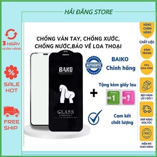 Cường Lực Full Màn IPhone Cao Cấp BaiKo Dành Cho IP 7Plus/8Plus/X/Xr/Xsmax/11/11Promax/12/12Promax/13/13Promax