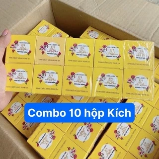 [COMBO 10 Hộp]Siêu Kích Trắng COLLAGEN x3 Đông Anh(Hàng Chính Hãng)