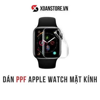 Dán PPF Apple Watch mặt kính cho Series 1 2 3 4 5 6 SE Size 38mm 40mm 42mm 44mm dễ dán