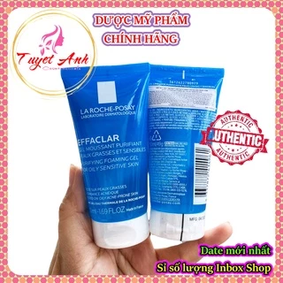 Sữa rửa mặt Laroche Posay Effaclar dạng Gel (50ml), dịu nhẹ sạch nhờn