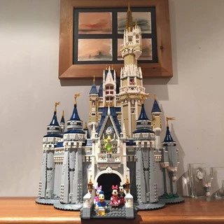 Đồ chơi Lắp ghép Mô hình Cinderella Princess Castle City 16008 Lâu Đài của Đại Gia Đình Disney 6005
