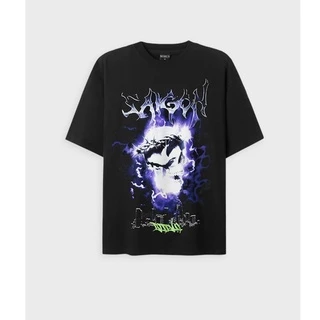 Áo bobui LIGHTNING SKULL LOGO TEES/ BLACK real chính hãng 100%