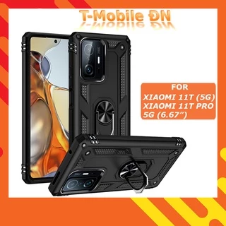 Ốp lưng Xiaomi 11T 11T Pro 5G chống sốc 2 lớp kèm nhẫn iring làm giá đỡ cho Xiaomi 11T 11T Pro 5G