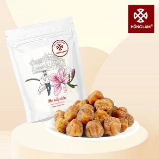 Ô mai Mơ sấy dẻo Hồng Lam túi zip 80g - Vị chua ngọt dẻo