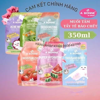 [Hàng Cao Cấp] Muối tắm sữa bò,mùi hoa quả tẩy tế bào chết,trắng da A Bonne Spa Milk Salt 350g Thái Lan