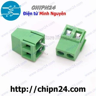 [5 CÁI] (F60) Domino KF128 2P THẲNG (5mm 5.08mm) (Terminal, Cầu đấu dây cọc nguồn)