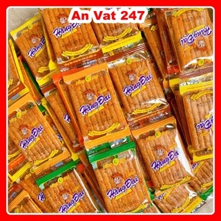 Bịch 60 Gói Dê Nướng Hằng Đại MiNi Đồ Ăn Vặt Cay Ngon Vé Về Tuổi Thơ [ Siêu Hot ]