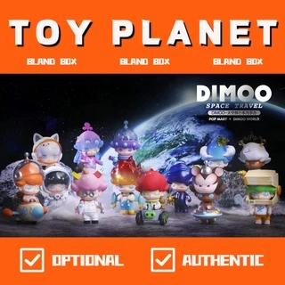 [Toy Planet] Búp Bê POPMART Du Lịch Không Gian Dimoo Có Hộp Mù Dễ Thương Làm Quà Tặng