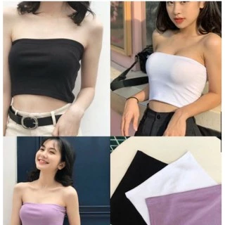 Áo Ống croptop Thun Gân