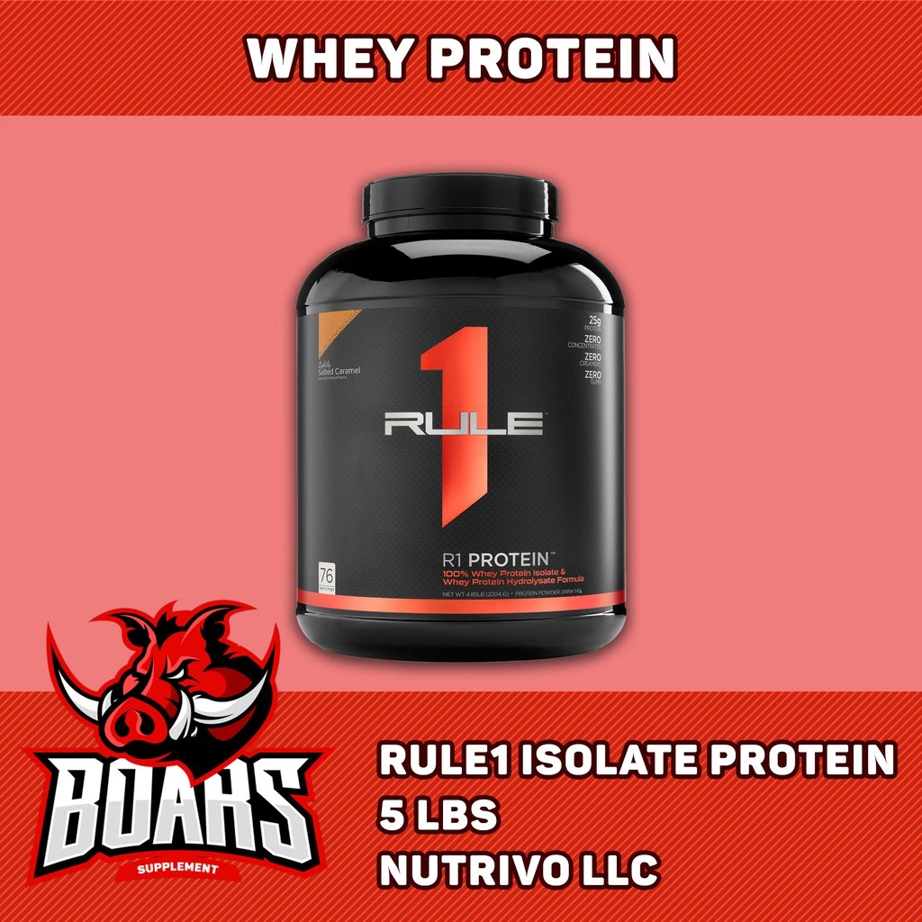 RULE1 PROTEIN ISOLATE WHEY - SỮA TĂNG CƠ HÀM LƯỢNG CAO (5 LBS)