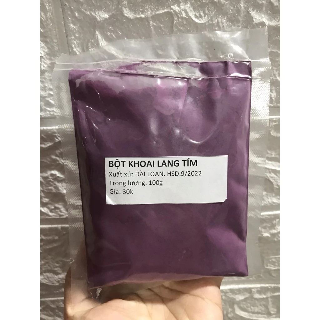 Bột khoai lang tím CQ gói 100g