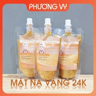 [CHÍNH HÃNG] 200g Mặt nạ Collagen tinh chất 24k đắp mặt dưỡng da.