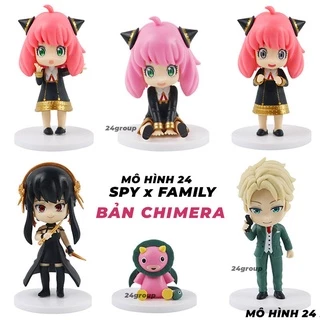 [COMBO] Mô hình nhân vật anime SPY × FAMILY yor loid anya yorger figure hoạt hình spy x family chibi cute dễ thương anya