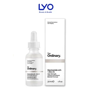 SERUM NGỪA MỤN, TRẮNG DA, SE KHÍT LỖ CHÂN LÔNG NIACINAMIDE 10% + ZINC 1% THE ORDINARY