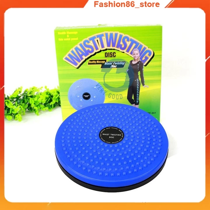 Đĩa xoay eo tập thể dục 360 độ bàn xoay tập cơ bụng eo thon giảm cân tại nhà có hạt massage bàn chân
