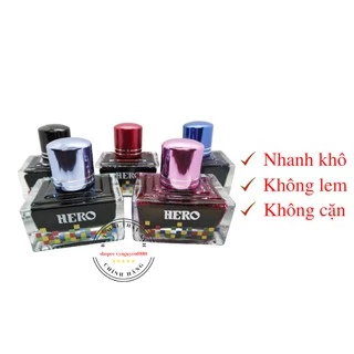 Mực Hero dung tích 40ml không lem không cặn