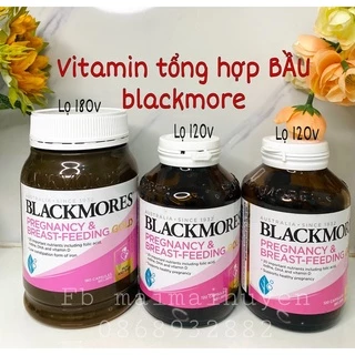 (Đủ Bill) Vitamin Tổng Hợp Cho Bà Bầu Blackmores Úc