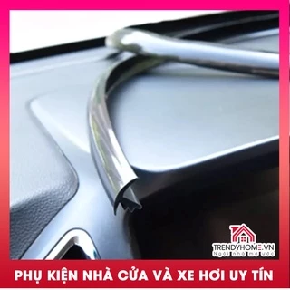 Bộ Gioăng cao su chữ T nẹp chân kính lái ô tô, phù hợp mọi loại xe