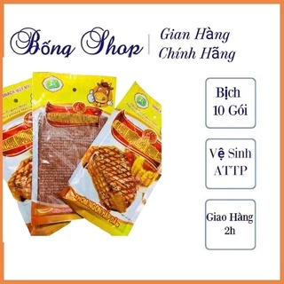 Combo 10 Gói Snack Bò Miếng Thơm Cay