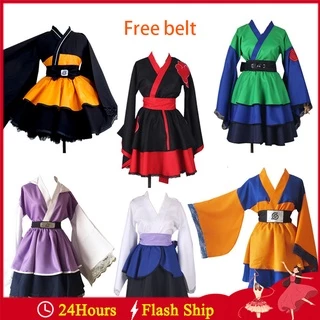 Set trang phục kimono hóa trang nhân vật Uchiha Sasuke trong Naruto