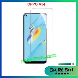 Kính cường lực Oppo A54 trong suốt không full màn hình bảo vệ máy tránh va đập