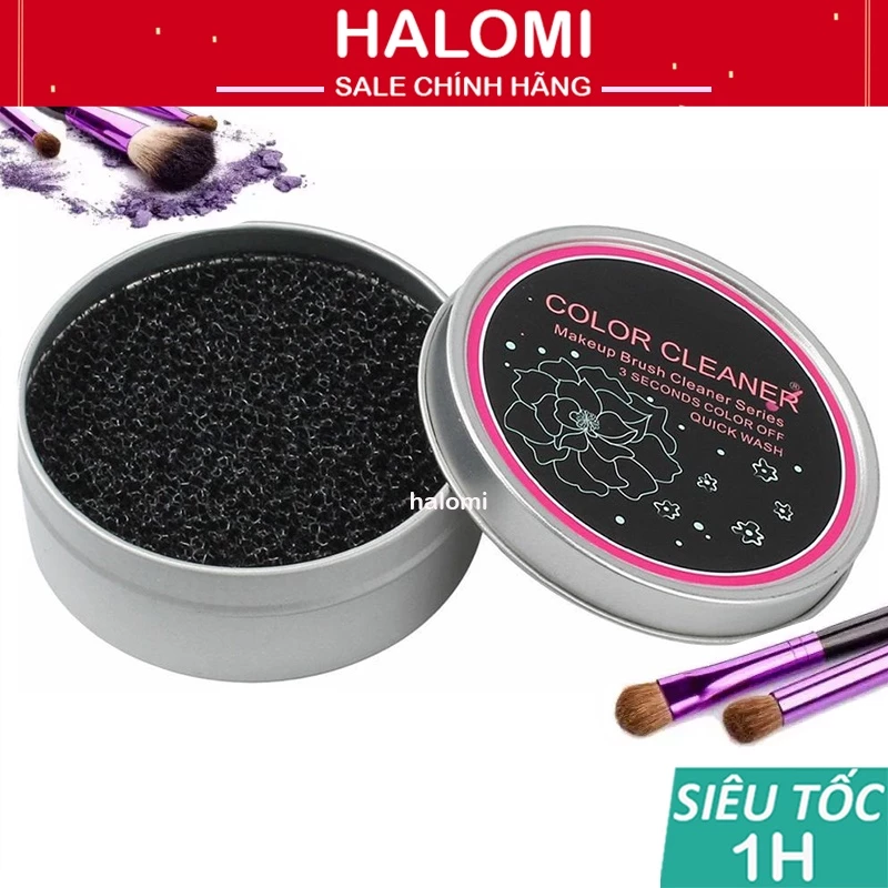 Hộp phủi cọ khô, dụng cụ làm sạch cọ chuyên nghiệp
