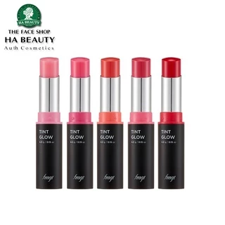 Son dưỡng ẩm môi tự nhiên có màu fmgt The Face Shop TINT GLOW 4.3g