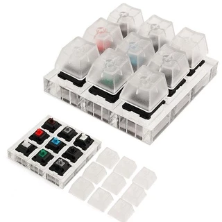 Phím Trong Suốt  Tester Crystal Gắn Switch Tester Keycap R4 Nhựa ABS Siêu Dày Dùng Cho Bàn Phím Cơ