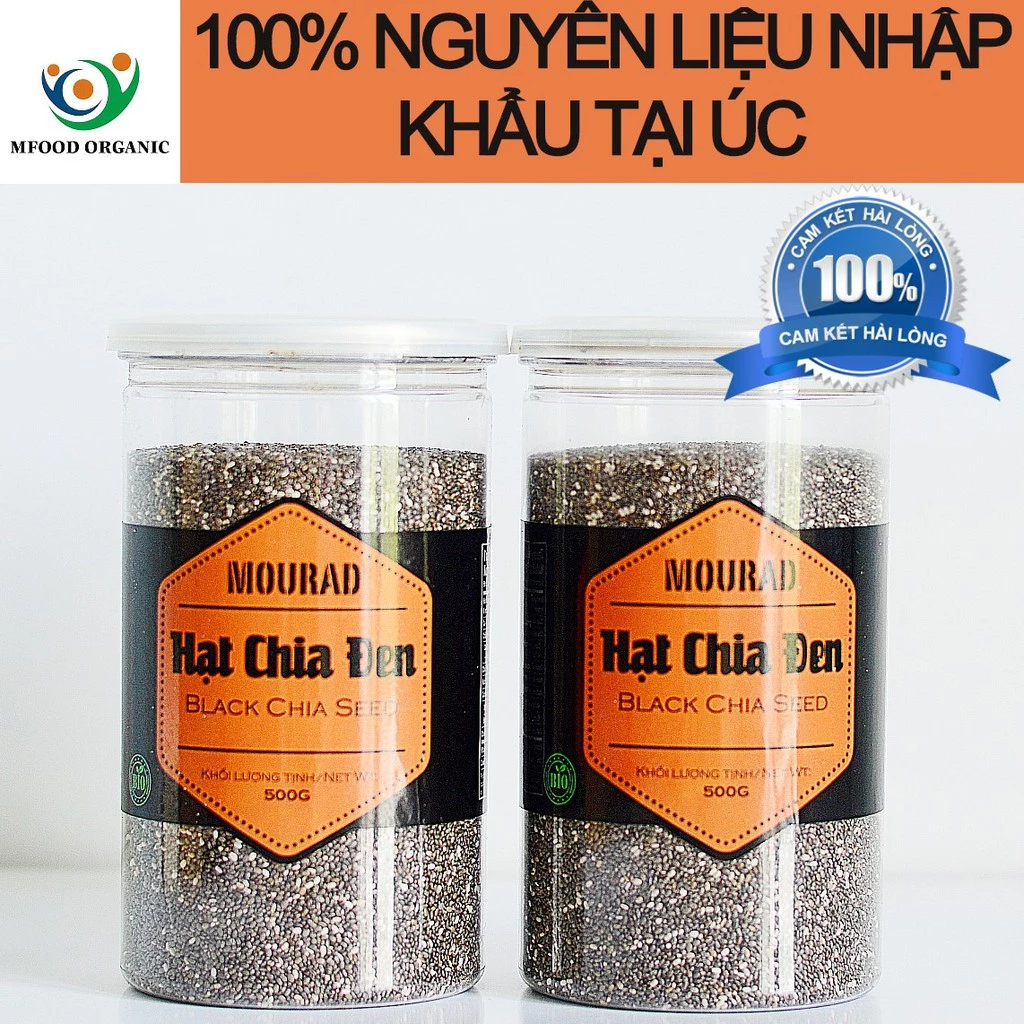 500g Hạt Chia Đen Mourad