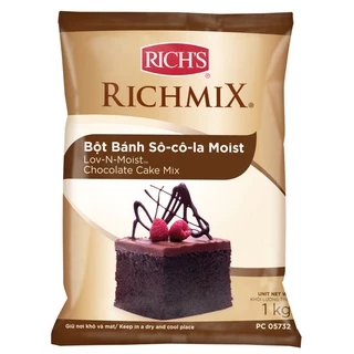 Bột bánh socola moist Rich gói 1kg