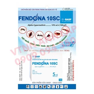 Chế phẩm diệt muỗi côn trùng Fendona 10SC 5ml