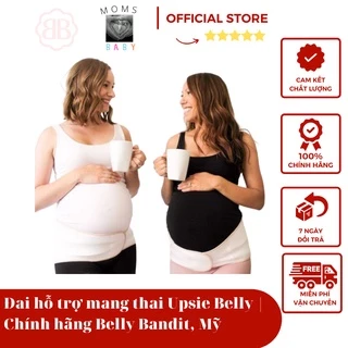 Đai hỗ trợ mang thai Upsie Belly | Chính hãng Belly Bandit, Mỹ | Màu black và nude