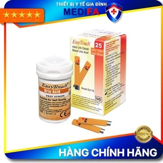 Que thử axit uric gút (gout) cho máy đo đường huyết 3 chỉ số Easy Touch