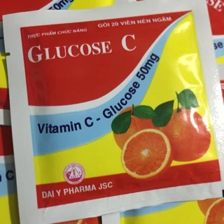 Combo 5 gói Glucose C Đại Y bổ sung vitamin C, tăng cường sức đề kháng