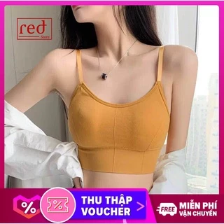 Áo Bra Tập Gym, Yoga Dạng Crotop BRA01  Có Đệm Mút [RED STORE]