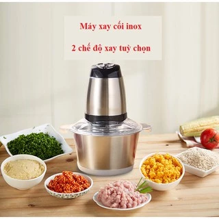 🌟BẢO HÀNH 1 ĐỔI 1🌟 Máy xay thịt, máy xay đa năng, công suất 250W, cối inox304, 4 lưỡi dao sắc bén