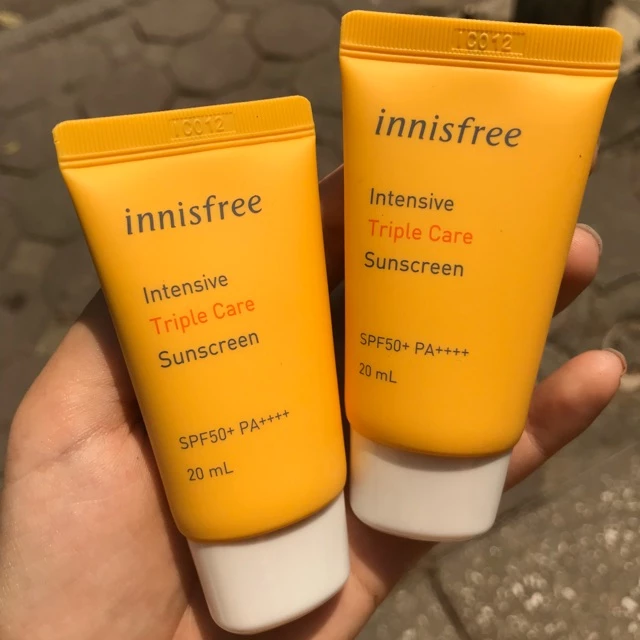 KEM CHỐNG NẮNG INNISFREE TRIPLE CARE