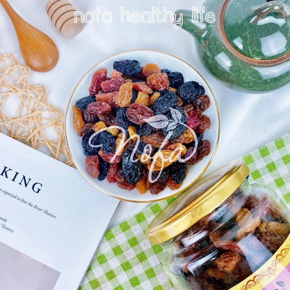 Nho Khô Mỹ Raisins Không Đường Nofa Sấy Mọng Chua Ngọt Tự Nhiên 600g, Cho Da Đẹp Sáng Mịn