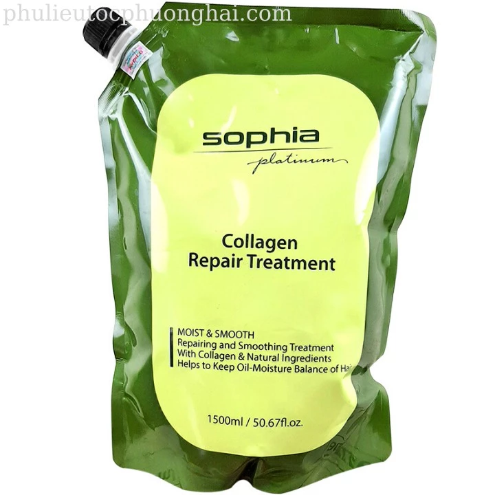 Hấp phục hồi thảo dược collagen Sophia 1500ml