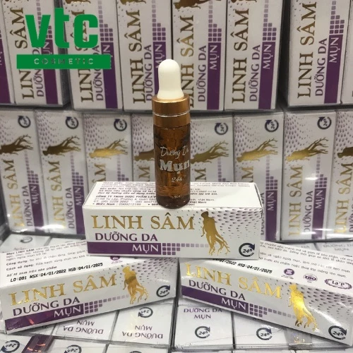 Linh sâm serum mụn