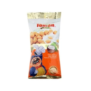 Đậu Phộng Nước Cốt Dừa Tân Tân LỚN Peanuts With Coconut (Lốc 10 gói x 24g)