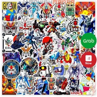 Sticker Gundam siêu đẹp miếng dán decal trang trí tủ vali bàn học nón bảo hiểm xe máy