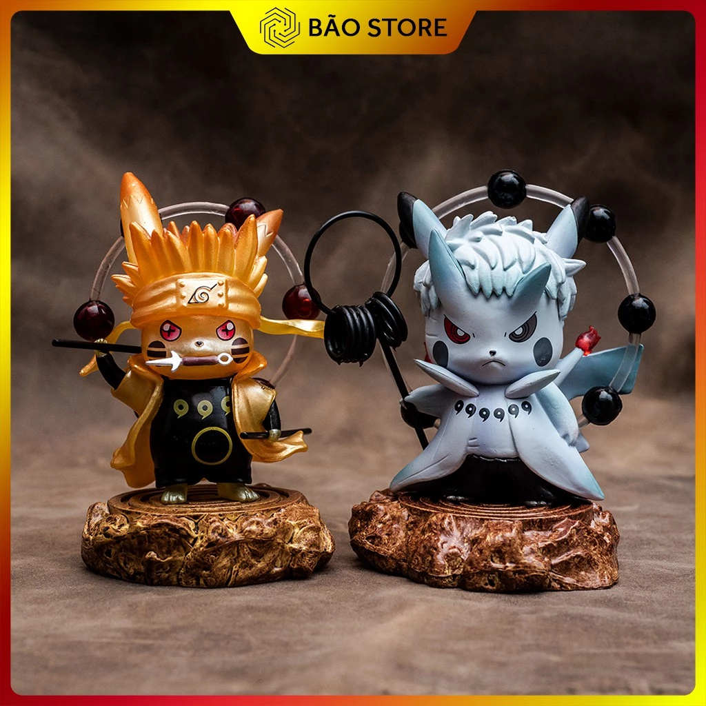 Mô hình Naruto, Obito, Sasuke, Madara Lục Đạo cosplay - Mô hình trang trí Naruto Figure Haki Shop