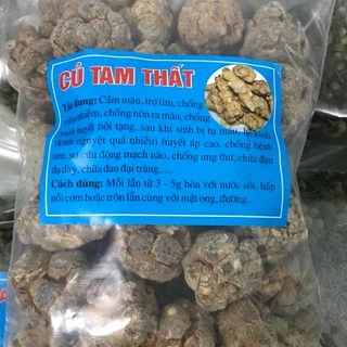 Củ Tam thất bắc khô 500g