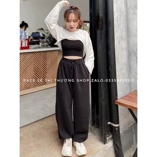 SET JOGER + SET 2 MÓN CROPTOP KHOÉT NGỰC