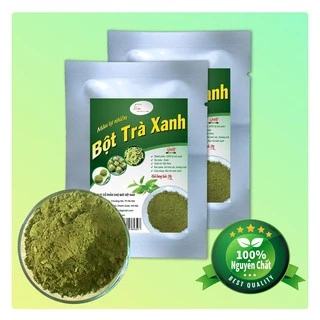 [Bột Rau Củ] Bột Trà Xanh Nguyên Chất Sấy Lạnh 20g/50g/100g