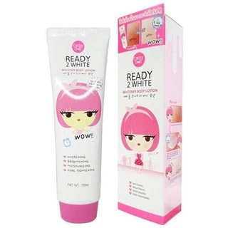 Kem Dưỡng Trắng Da Và Make Up Body Ready 2 White CATHY DOLL  từ tinh chất ốc sên, Thái Lan Chính Hãng 150ml